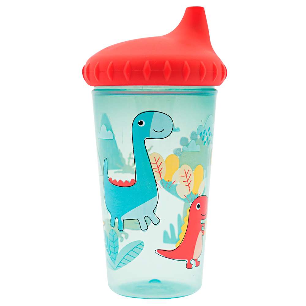 Copo de Transição Bebê Antivazamento (12+ Meses) 300ml Dinos - Buba