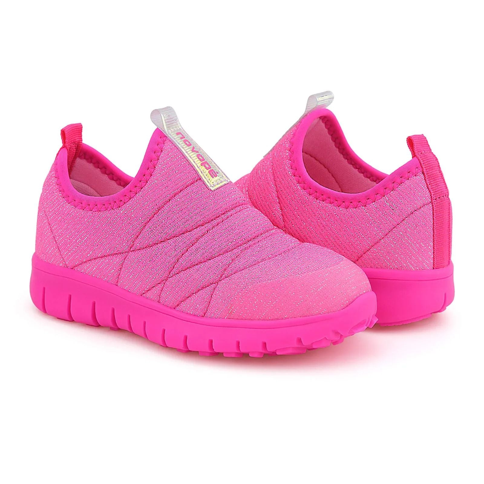 Tênis Infantil Super Flexível Pink Glitter - Novopé
