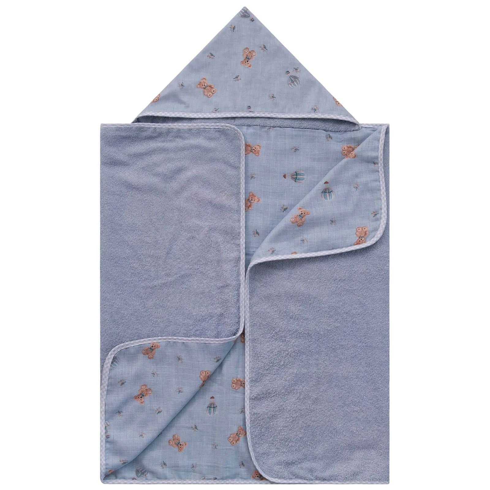 Toalhão De Banho Bebê Felpa Soft 68CMX1,05M Fábula - Baby Joy