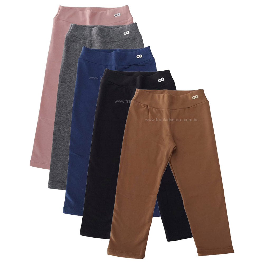 Calça Legging Infantil em Molecotton - Have Fun