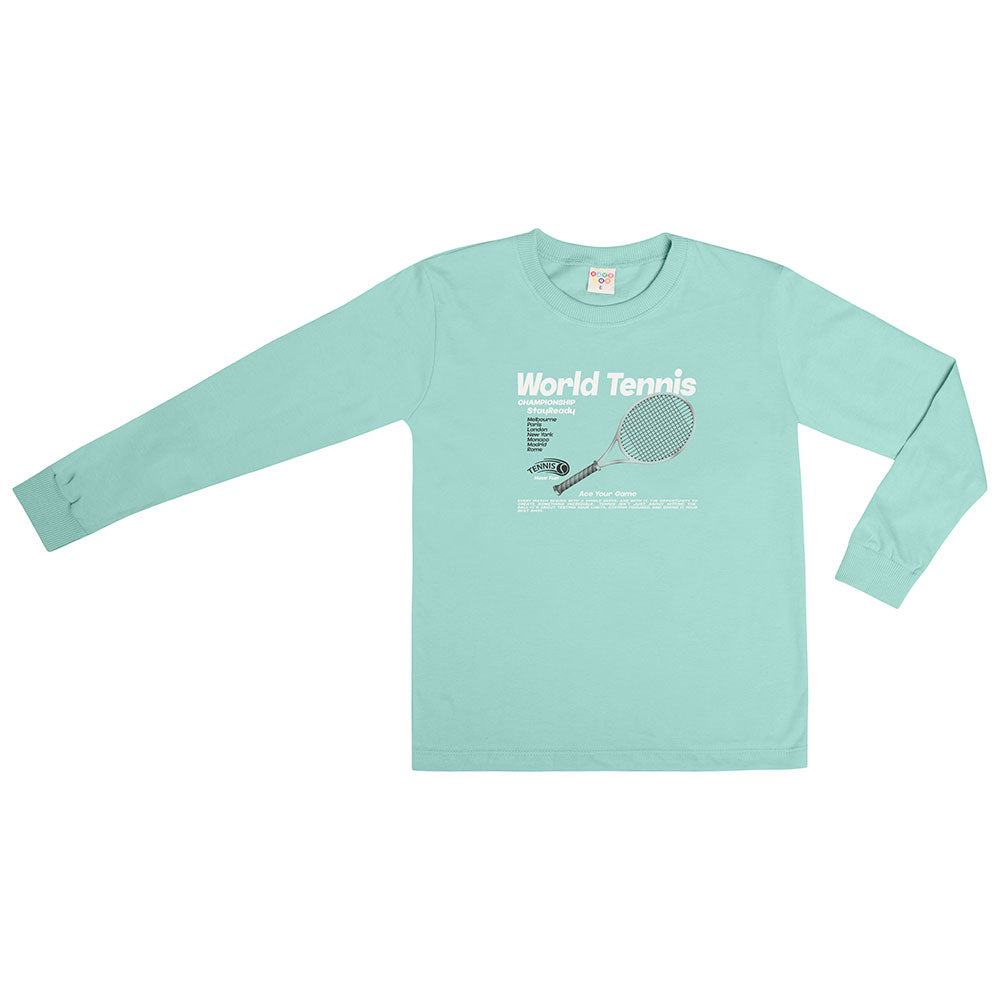 Camiseta Infantil Menino Meia Malha Tennis - Have Fun