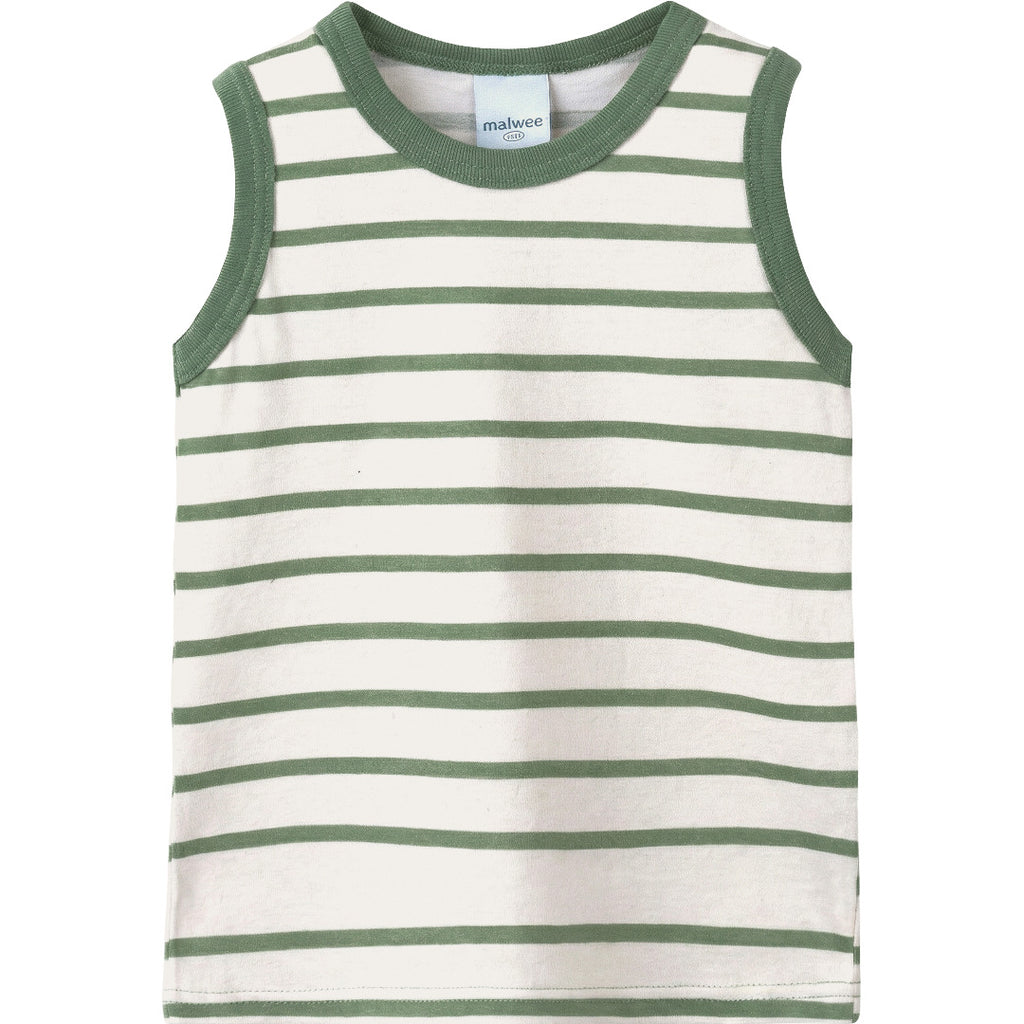 Regata Infantil Menino em Algodão Listras - Malwee Kids