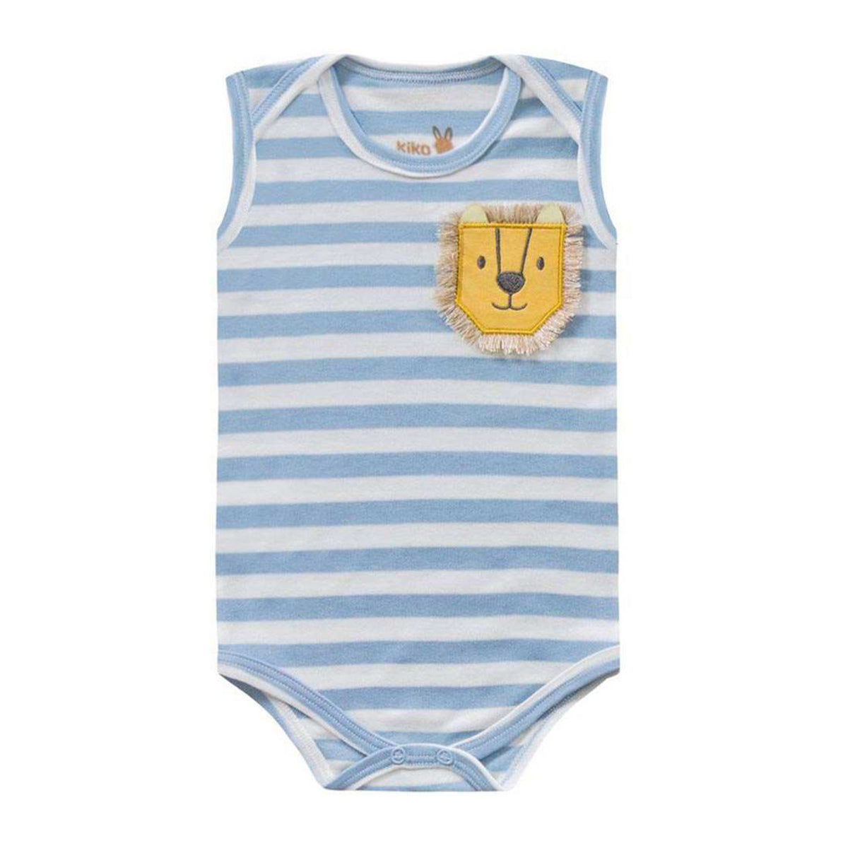 Body Regata Bebê Menino Leão - Kiko Baby