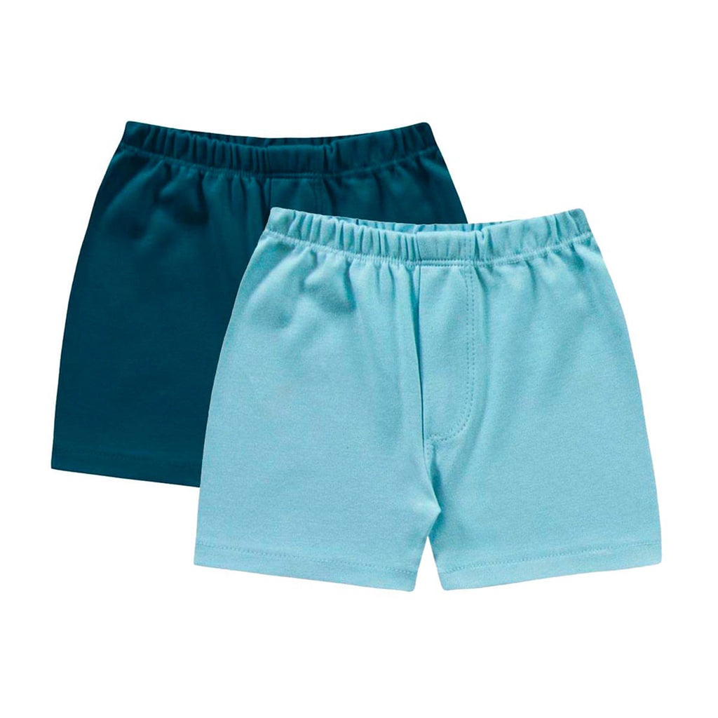 Short Suedine Liso Bebê Menino Liso - Kiko Baby