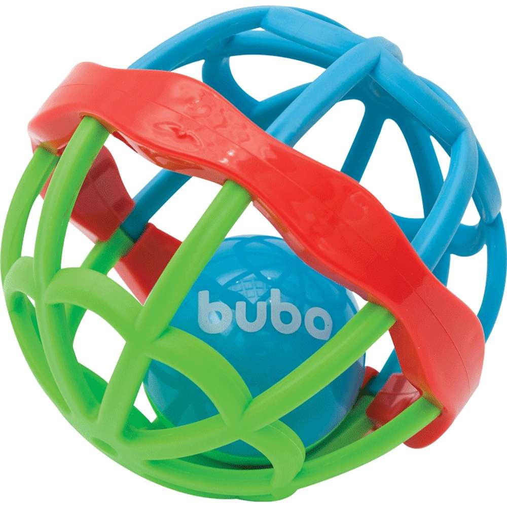 Chocalho Baby Ball Cute Colors (3+ Meses) - Buba