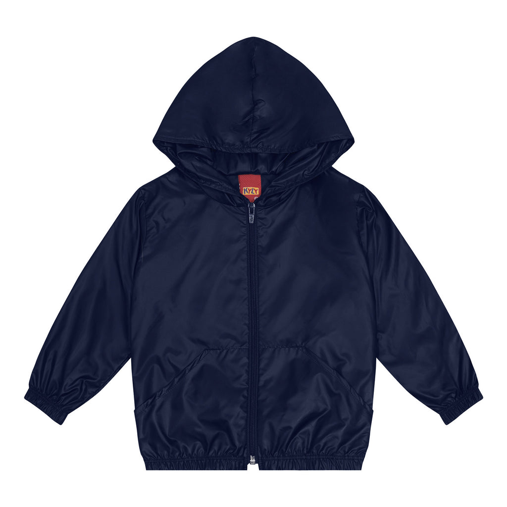 Jaqueta Corta Vento Unissex Infantil em Microfibra - Kyly