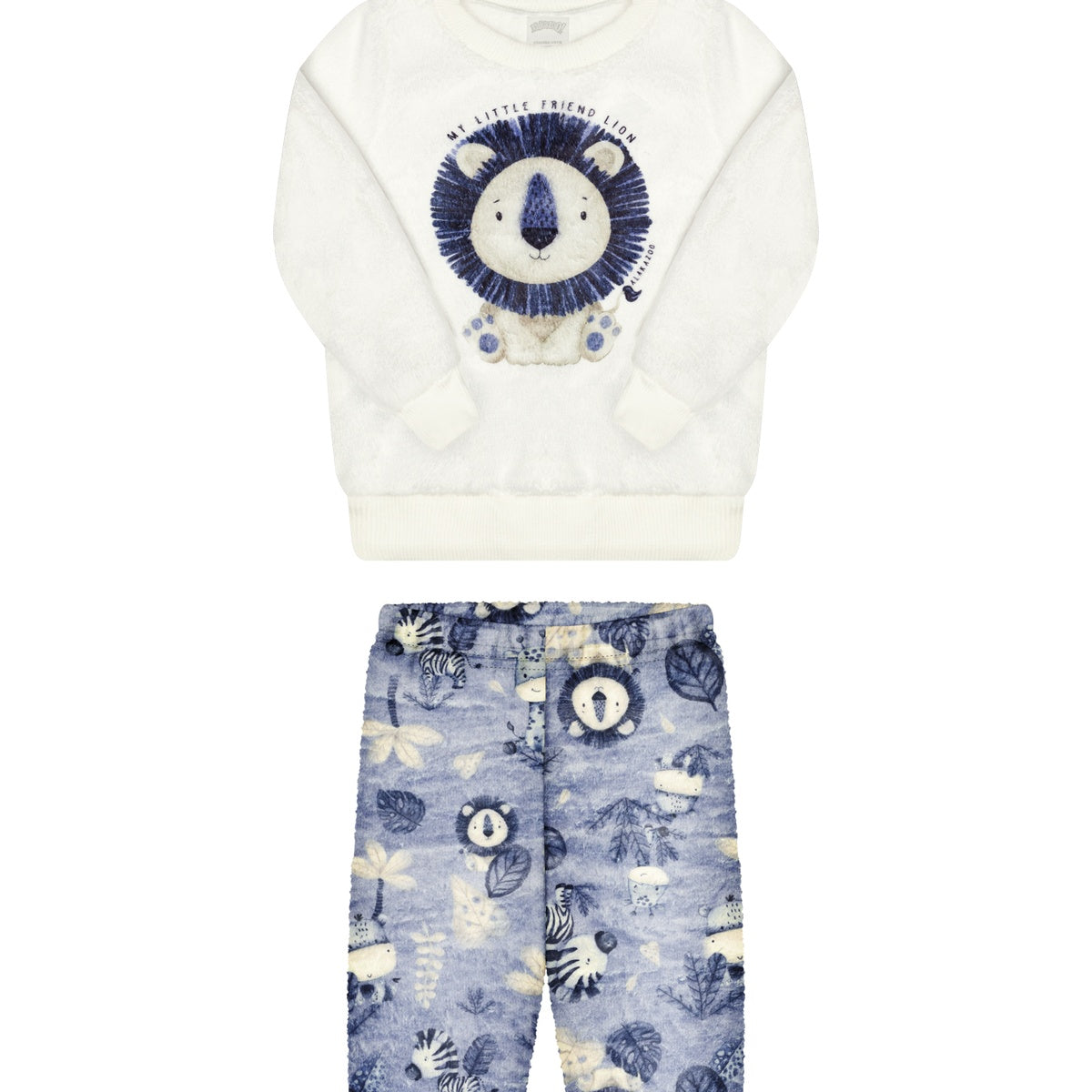 Conjunto Menino em Pelo Fluffy Selva - Alakazoo