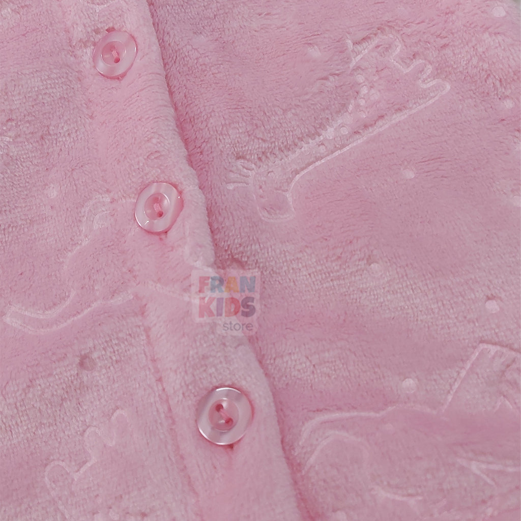 Conjunto Bebê Menina Casaco em Pelo e Calça Soft - Have Fun