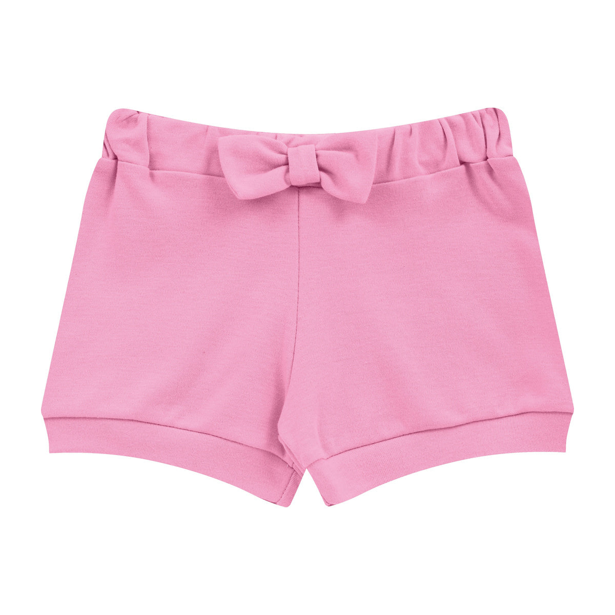 Conjunto Bebê Menina Body Gola Flor e Short Laço - Kiko Baby