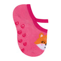 Meia Sapatilha Antiderrapante Bebê Menina Raposa - Selene
