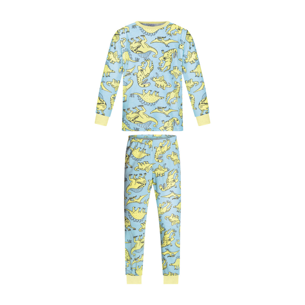 Pijama Infantil Menino Brilha no Escuro Dinos - Alakazoo