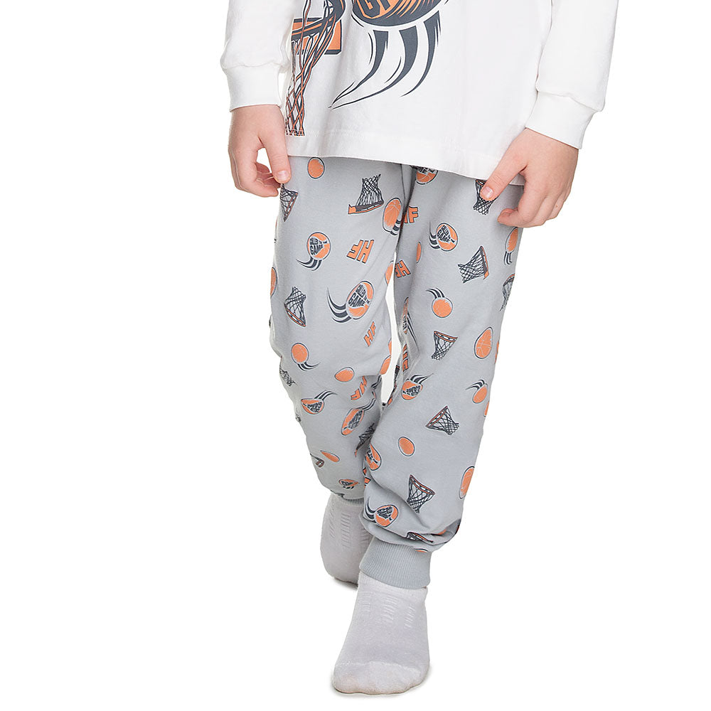 Pijama Infantil Menino Meia Malha Basquete - Have Fun