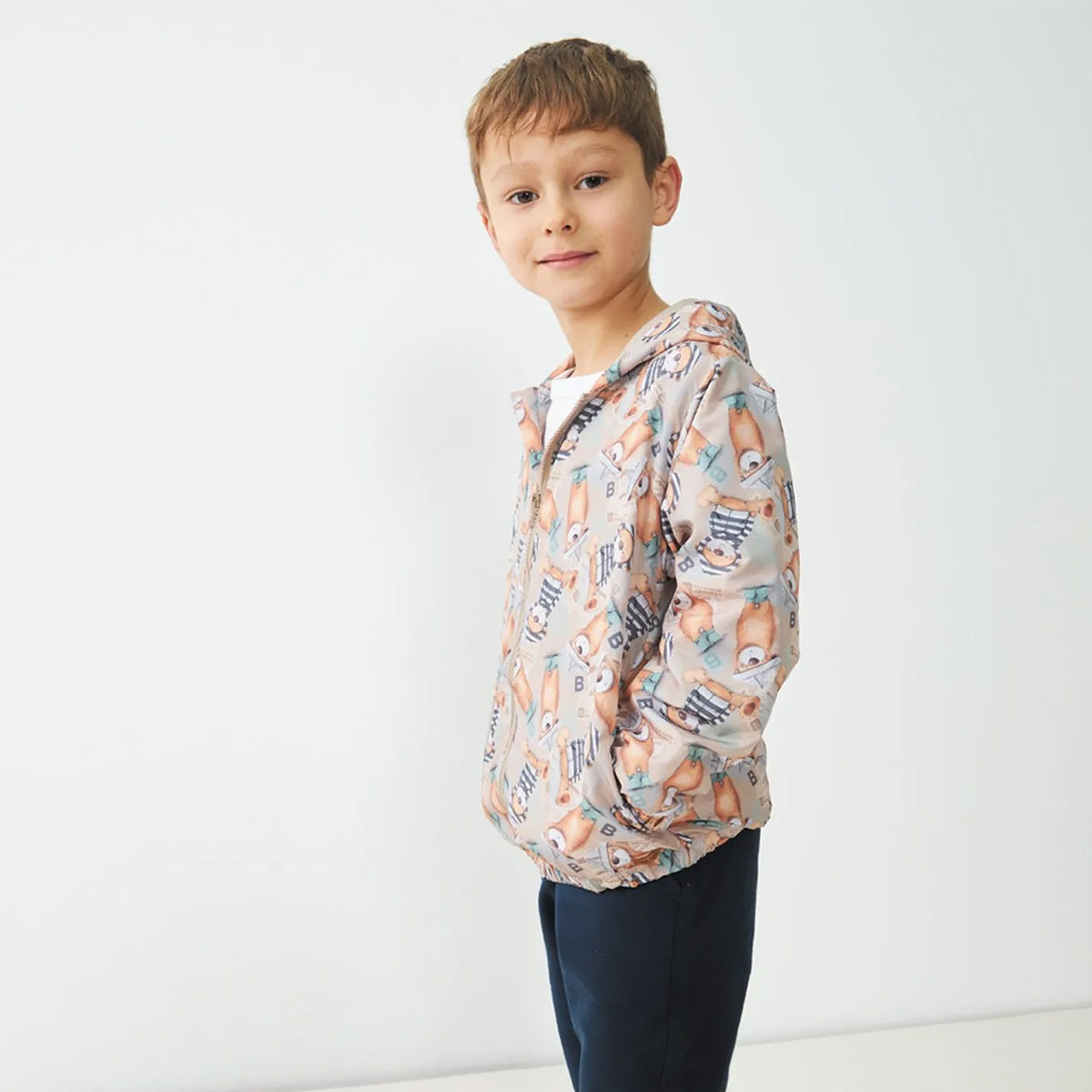 Jaqueta Corta Vento Nylon Infantil Soldadinho - Bebelândia