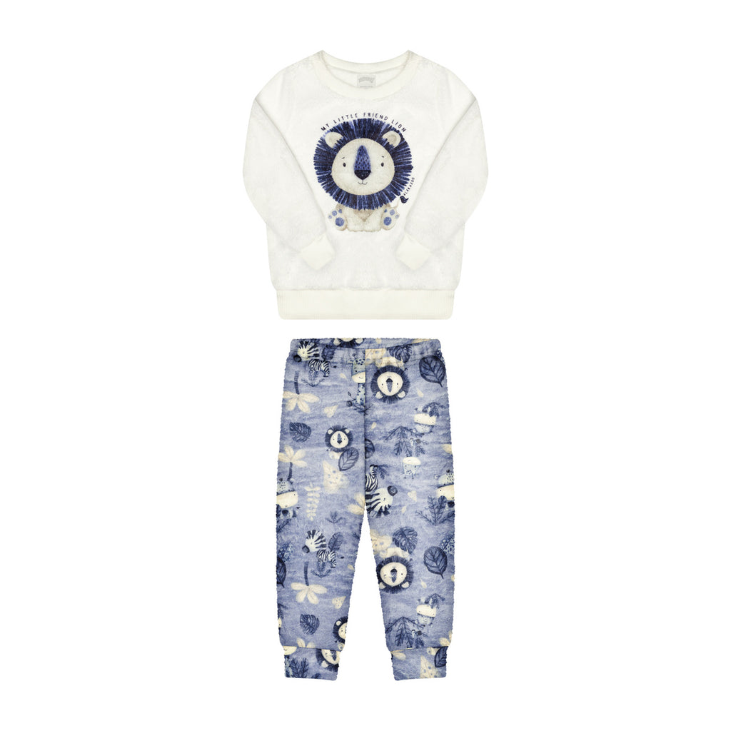Conjunto Menino em Pelo Fluffy Selva - Alakazoo
