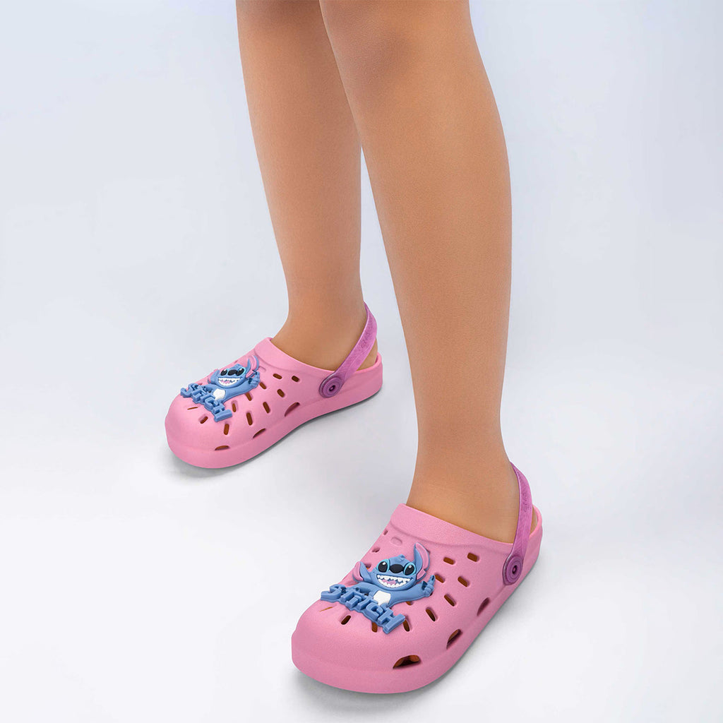 Sandália Babuche Infantil Menina Stitch - Grendene Kids