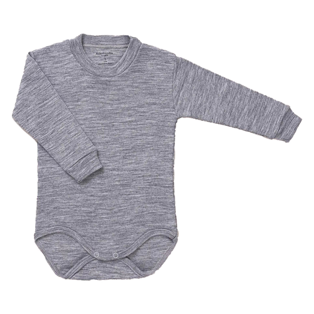 Body Manga Longa Bebê Unissex Lã Antialérgica - Bebelândia