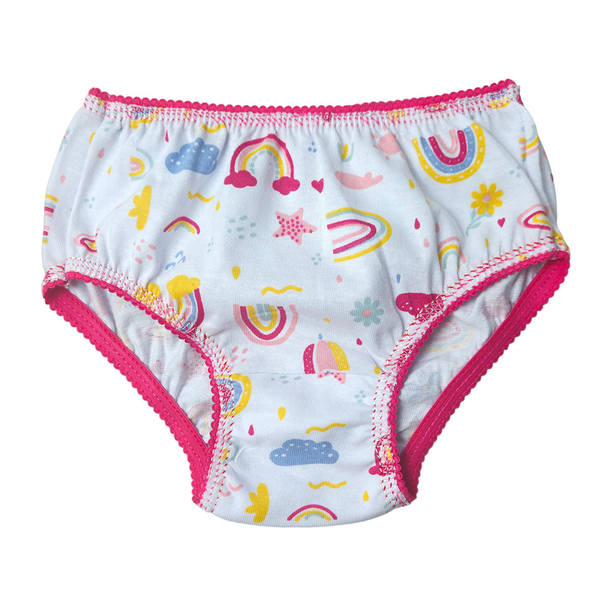 Kit C/3 Calcinhas em Algodão Estampas Sortidas - Tampinha