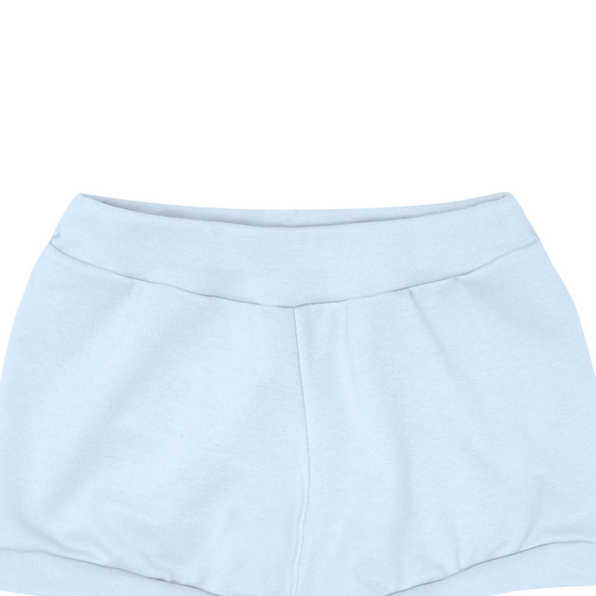 Short Bebê Menina em Suedine Liso - Kiko Baby