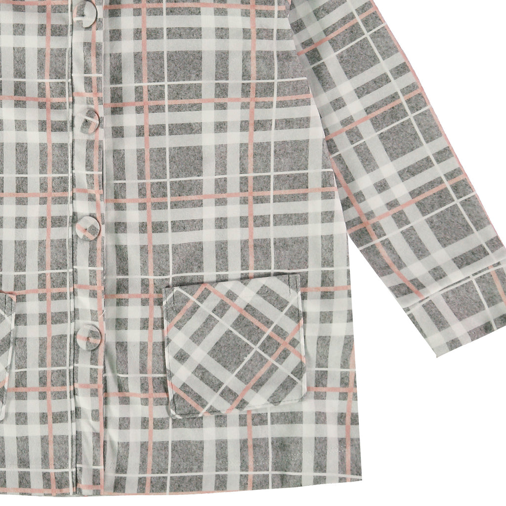 Casaco Sobretudo Feminino Juvenil em Soft - Menina Anjo