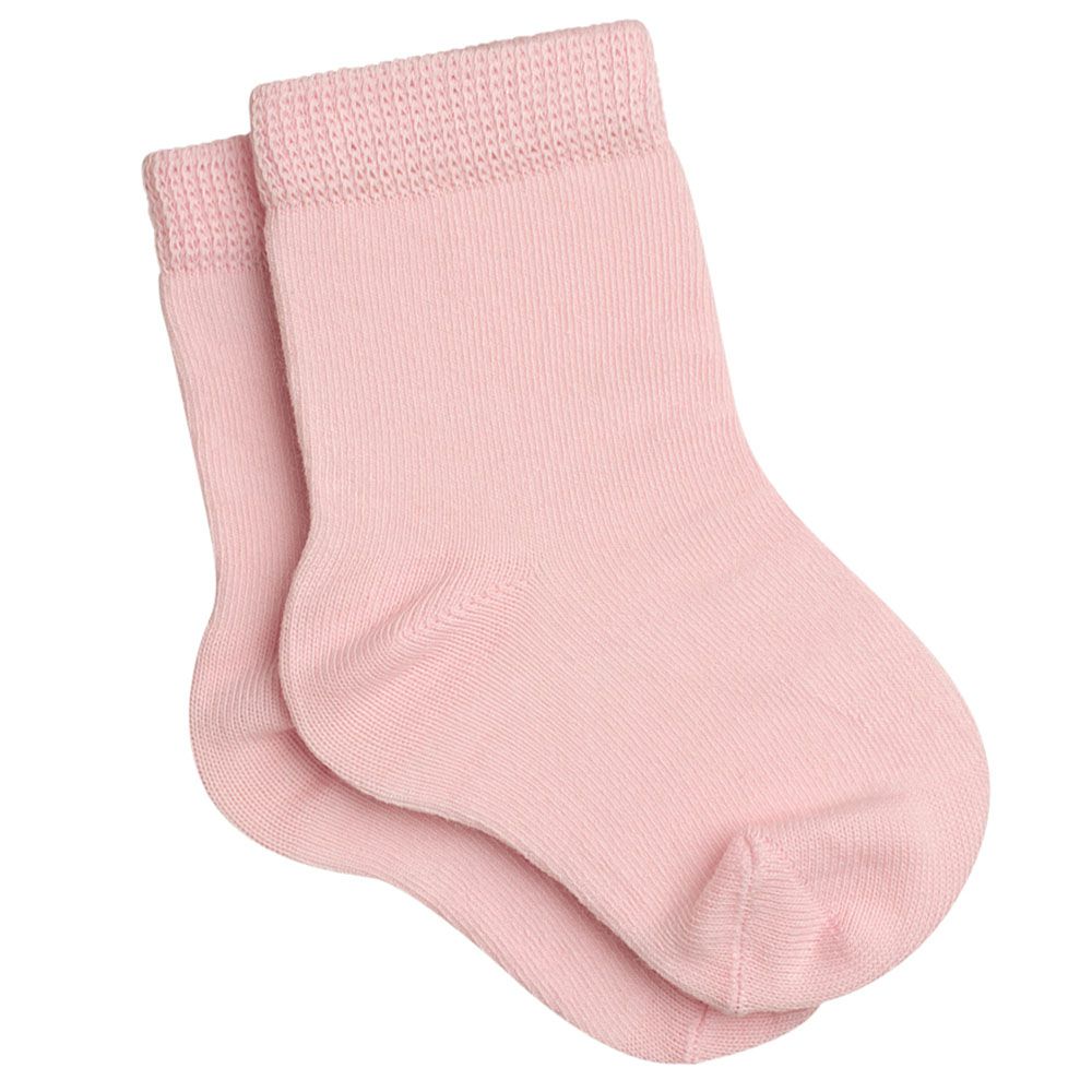 Meia Cano Médio Bebê Unissex Básica Lisa - Lupo