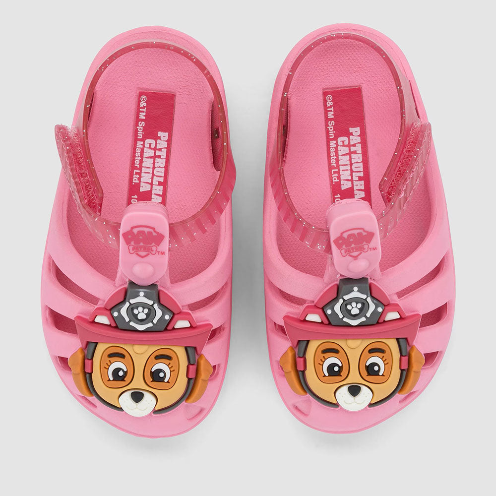 Sandália Babuche Menina Patrulha Canina Skye - Grendene Kids