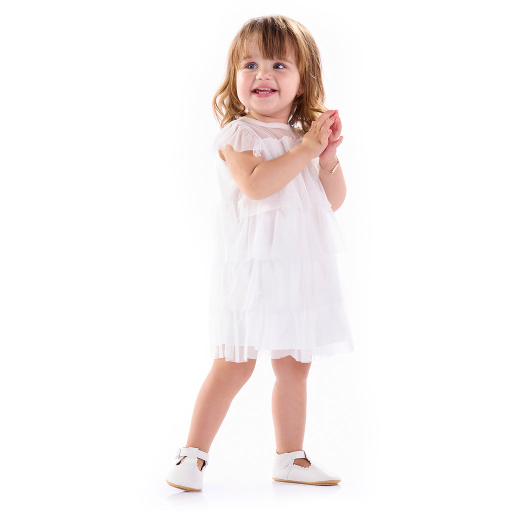 Vestido em Tule Bebê - Kiki Xodó