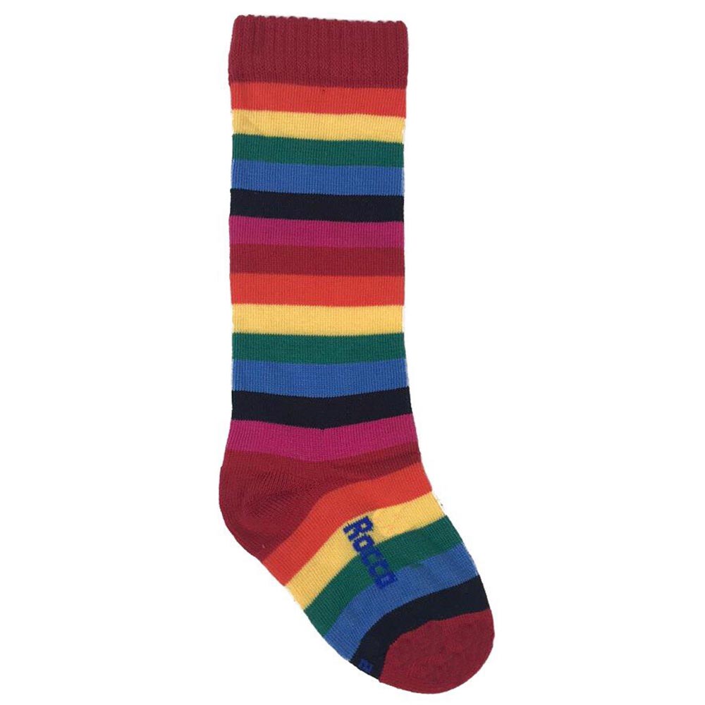 Meia 3/4 Bebê Infantil Listras Coloridas - Rocca