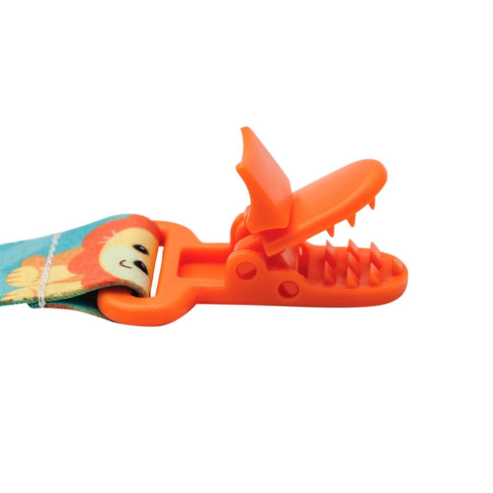 Prendedor de Chupeta Animal Fun Leão - Buba