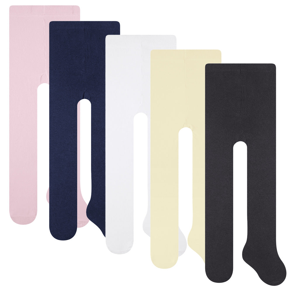 Meia-Calça Fio 80 Bebê Menina em Algodão Lisa - Selene