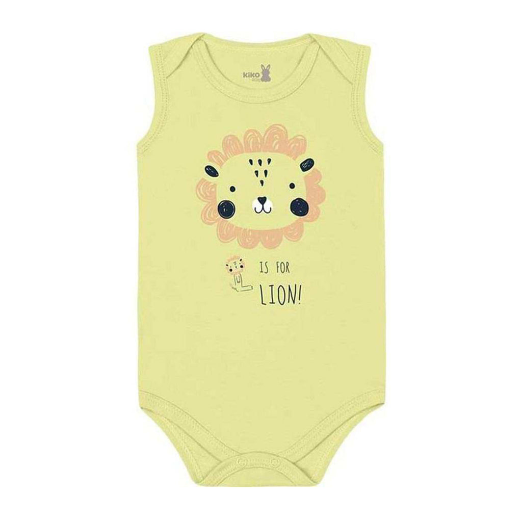 Body Regata Bebê Menino Bichinho - Kiko Baby
