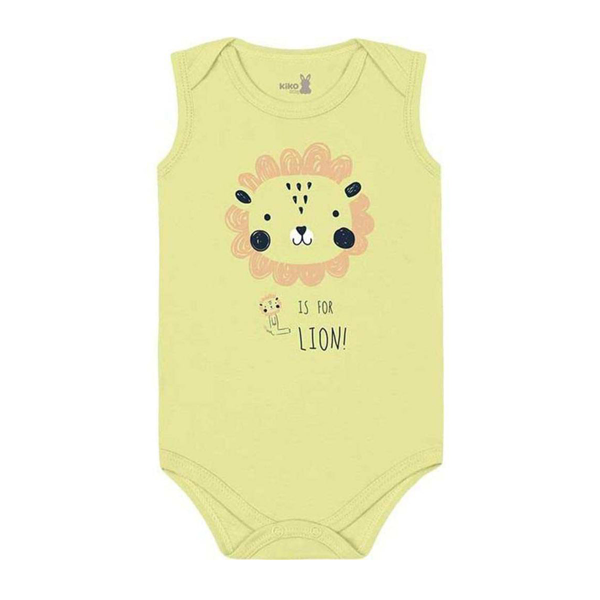 Body Regata Bebê Menino Bichinho - Kiko Baby