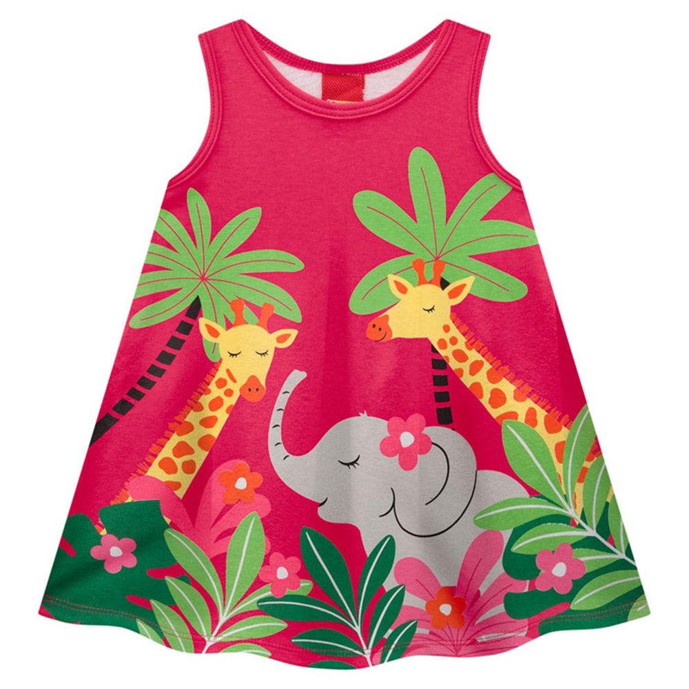 Vestido Infantil Safári - Kyly