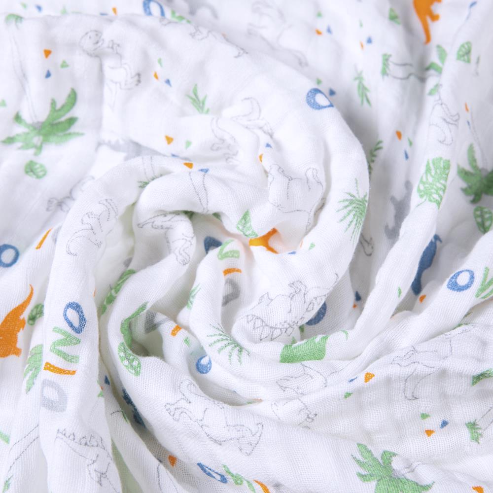 Toalha de Banho Soft Especial C/ Capuz 80CM X 80CM Dinossauro - Karinho