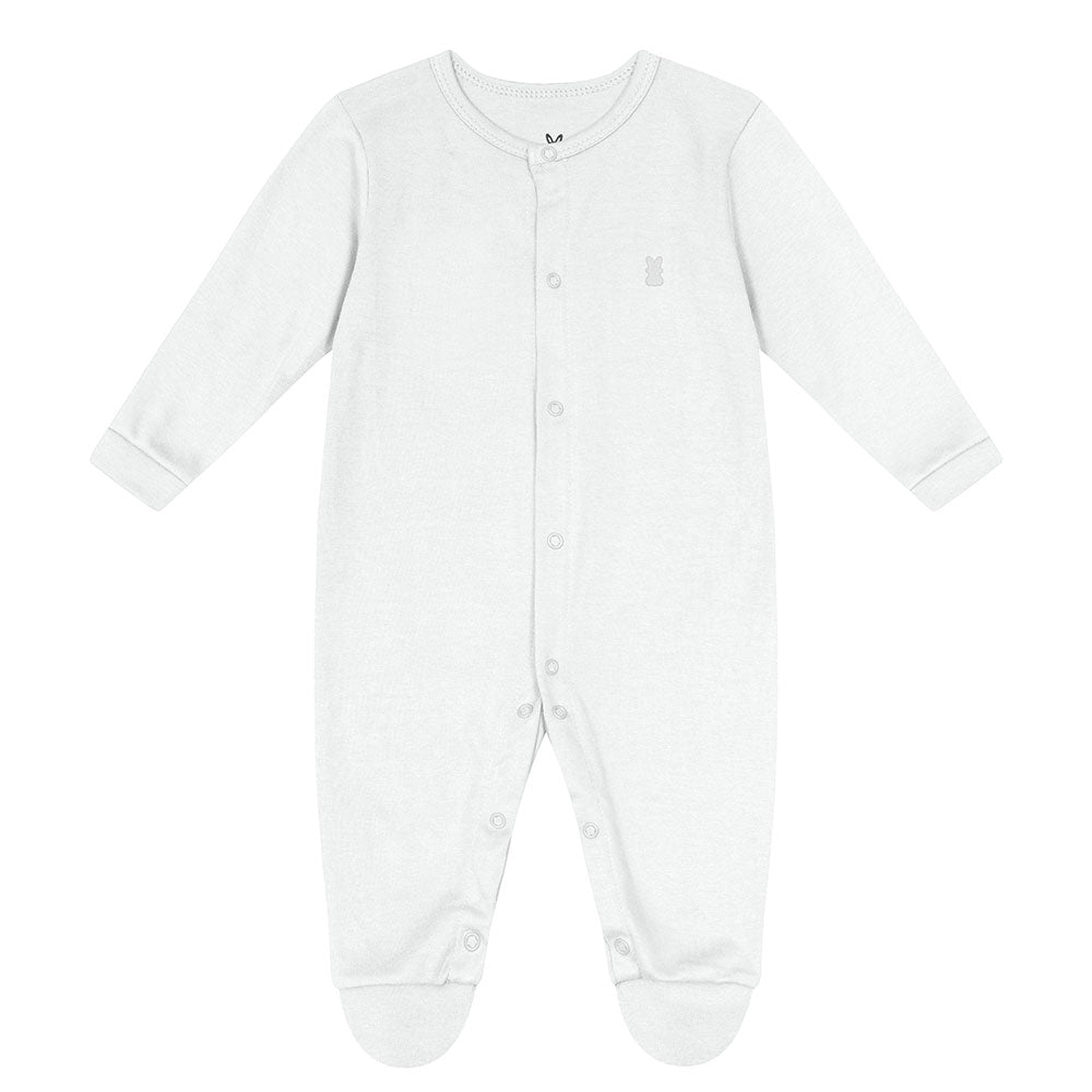 Macacão Prematuro Bebê em Suedine Liso - Kiko Baby