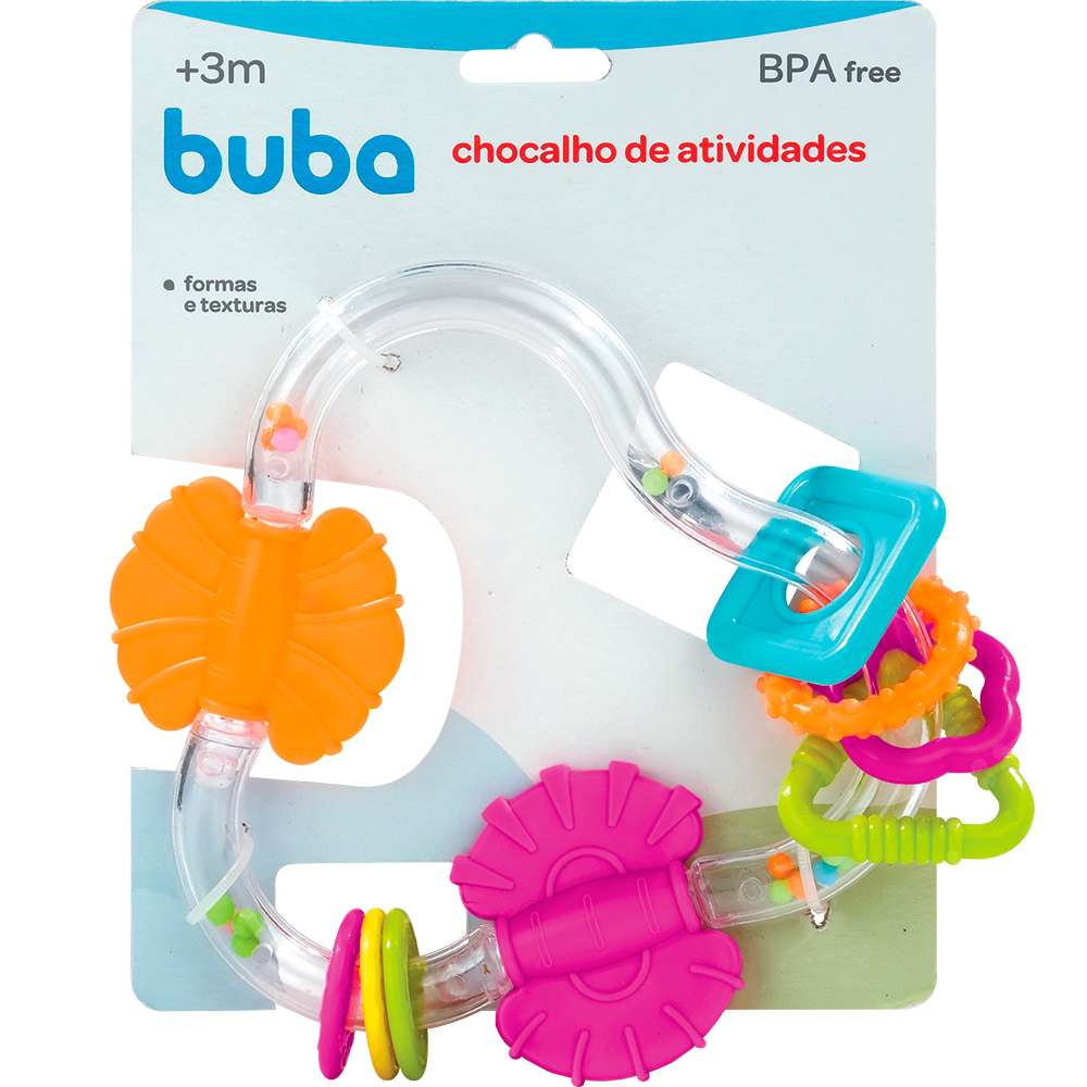Chocalho De Atividades Buba (3+ Meses) - Buba