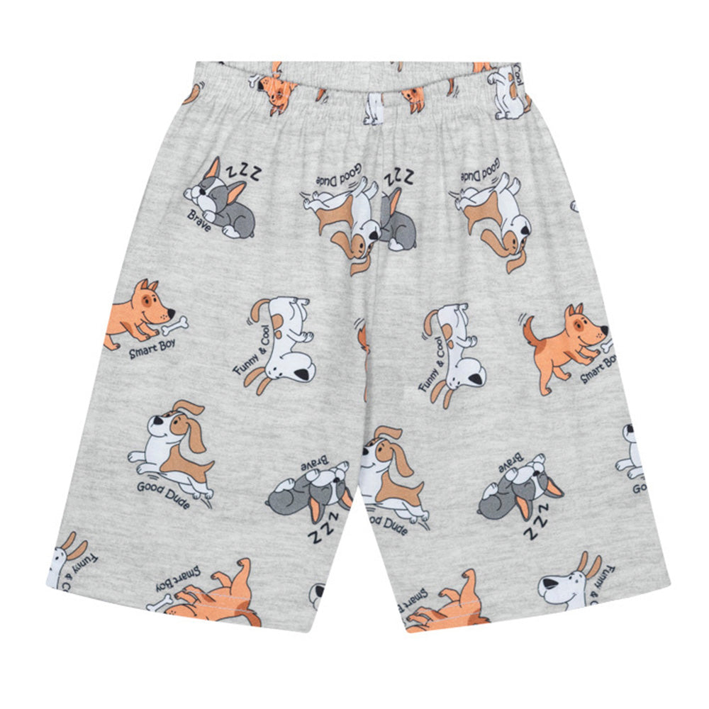 Pijama Infantil Menino Brilha no Escuro Cachorrinho - Kyly