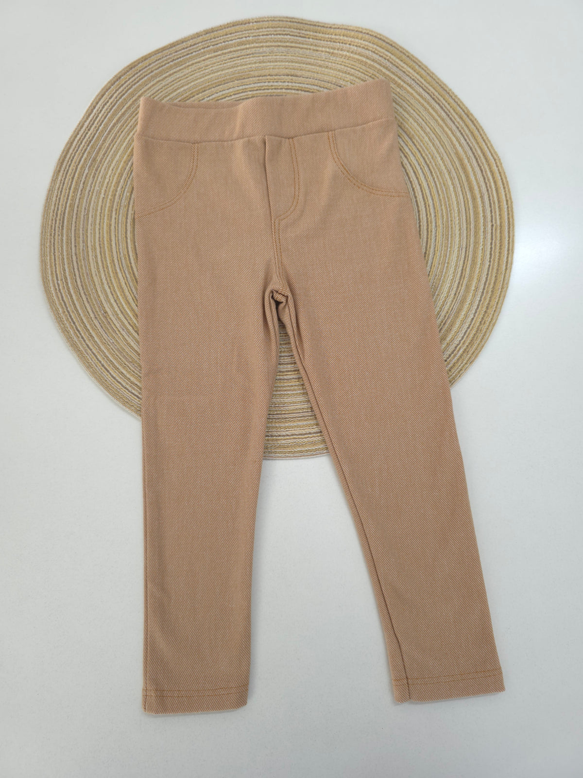Calça Legging Infantil Molecotton Estilo Jeans - Kiko e Kika