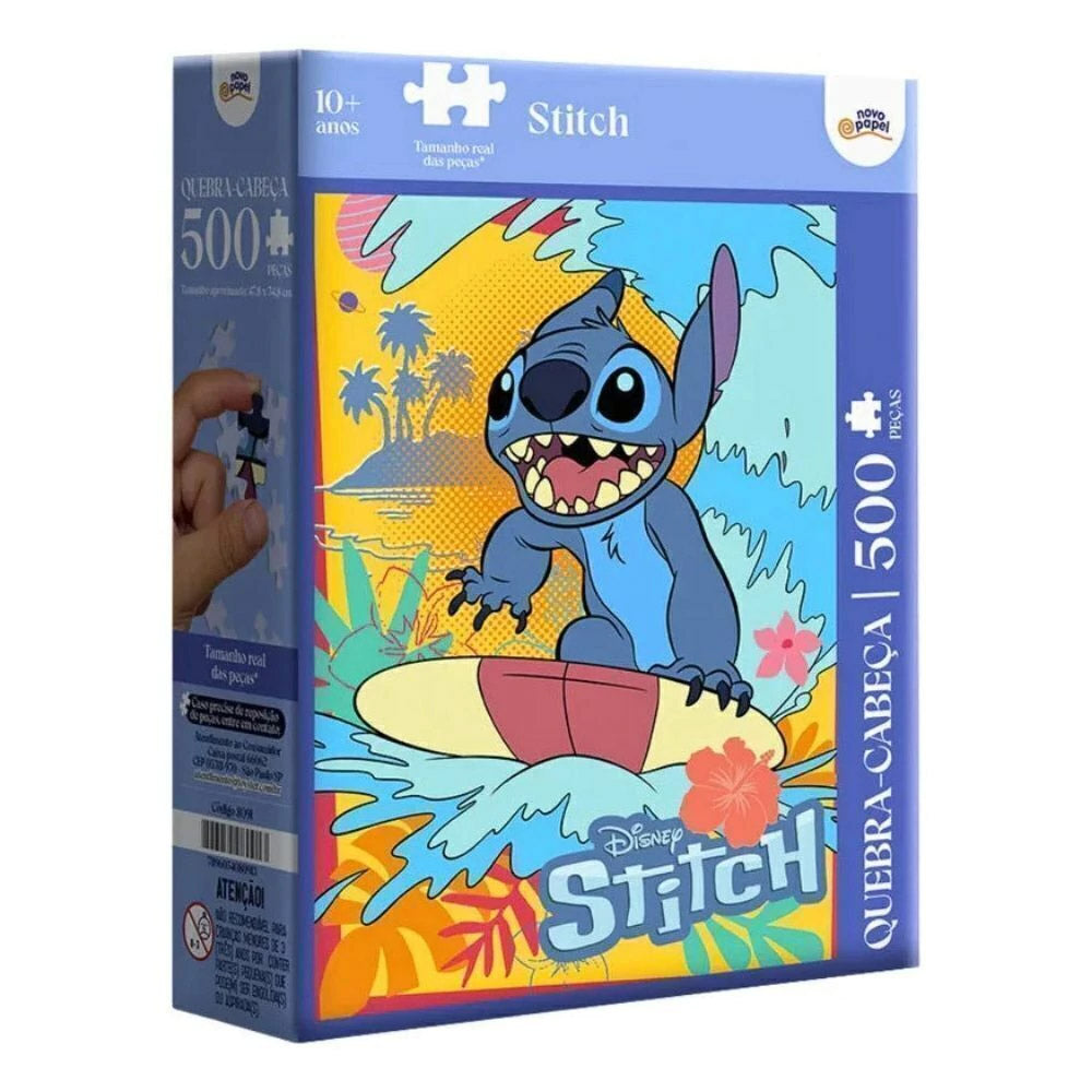 Quebra-Cabeça Disney Stitch 500 Peças - Toyster