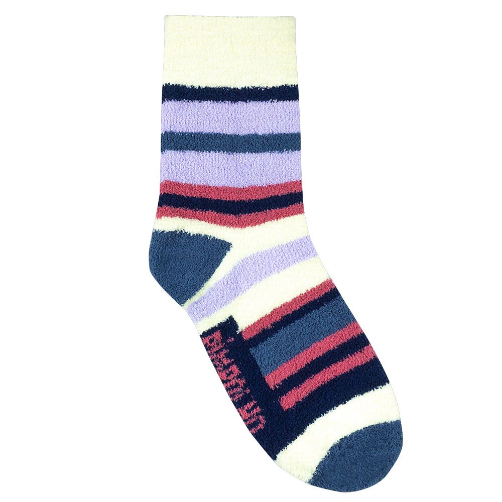 Meia Felpuda Infantil Menina 31-34 Rosa Listras - Pimpolho