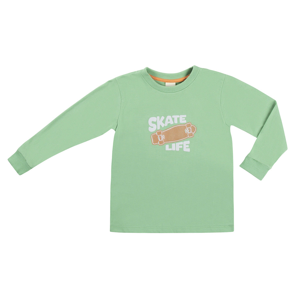 Camiseta Infantil Meia Malha Skate - Have Fun