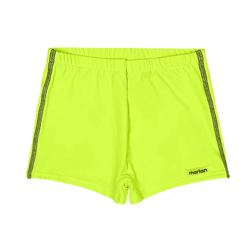Sunga em Malha Com Proteção UV 50+ Amarelo - Marlan