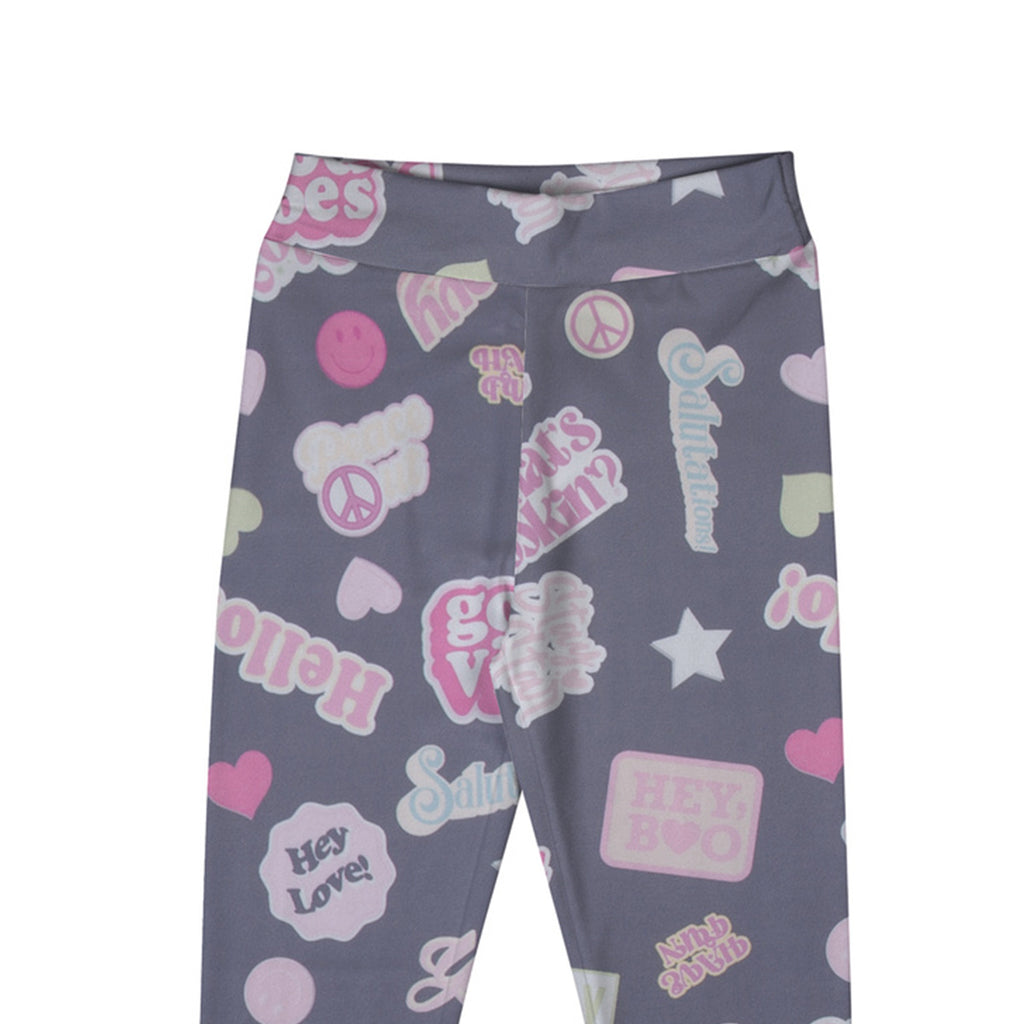 Legging Básica Verão Malha Térmica Sublimada - Have Fun