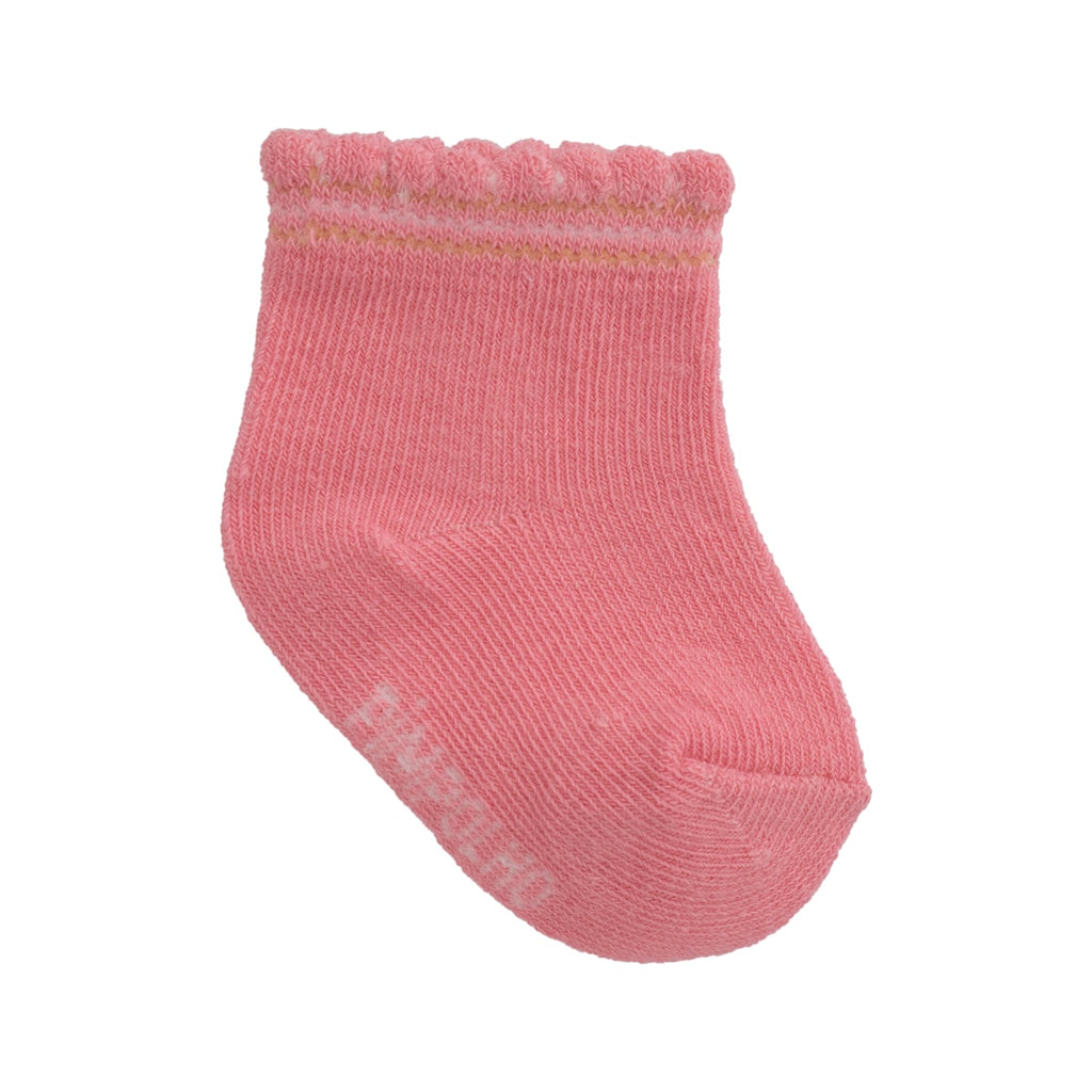 Kit 3 Pares Meia Cano Médio Bebê Menina RN Girafa - Pimpolho