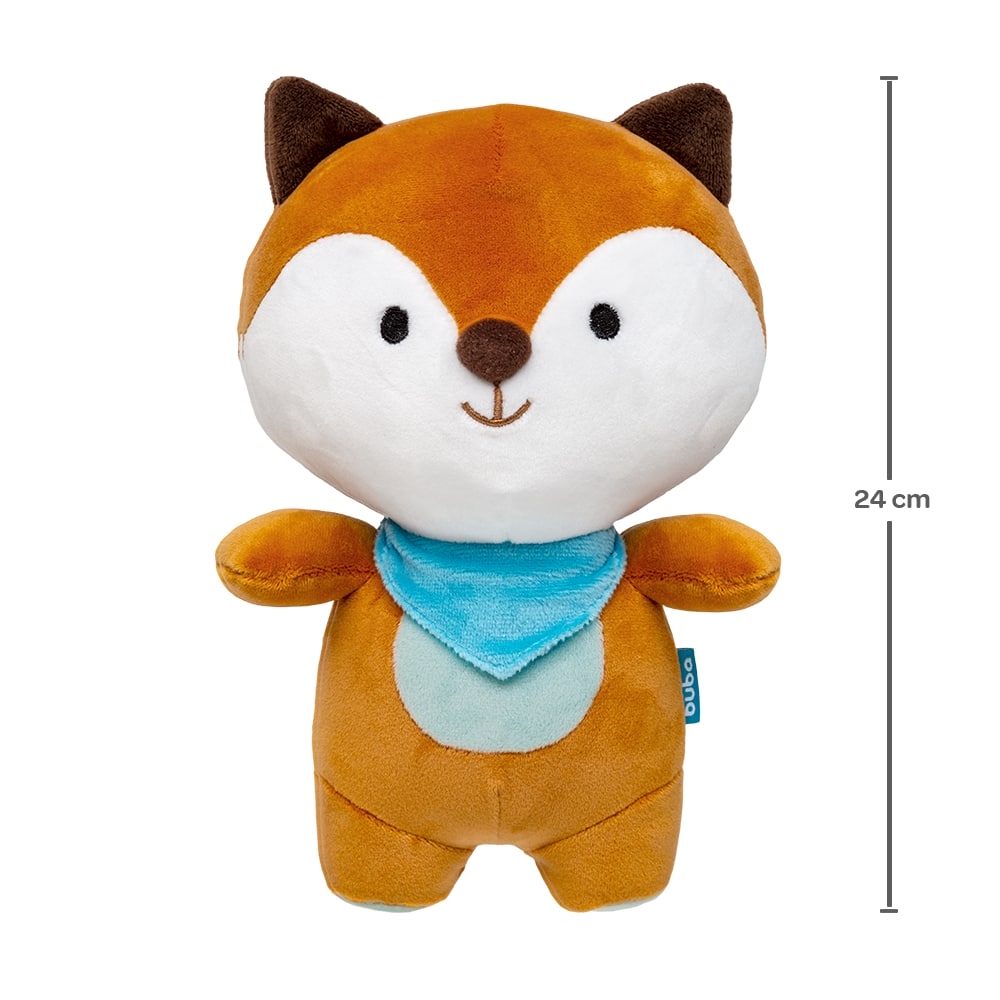 Bichinho de Pelúcia Bebê Soft Buba Zoo Raposa - Buba