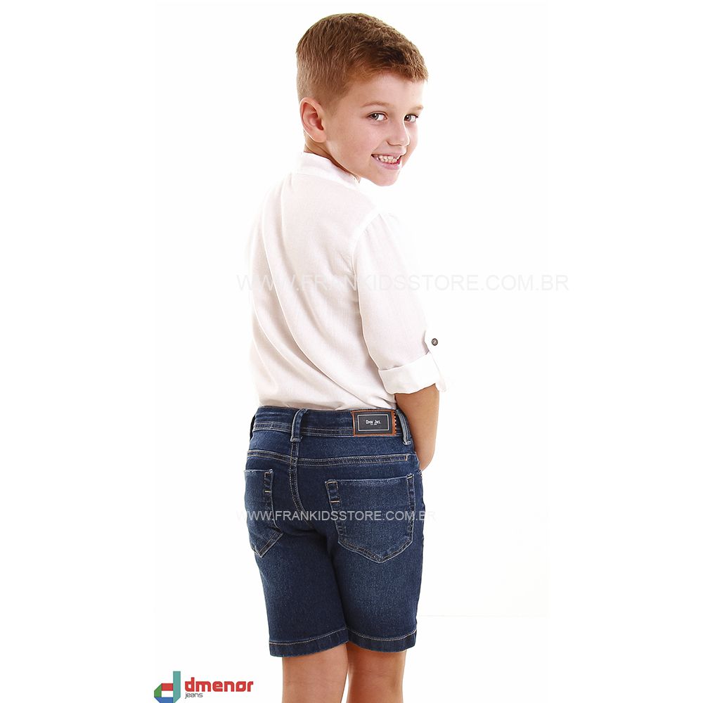 Bermuda Jeans Macio Infantil - Dmenor
