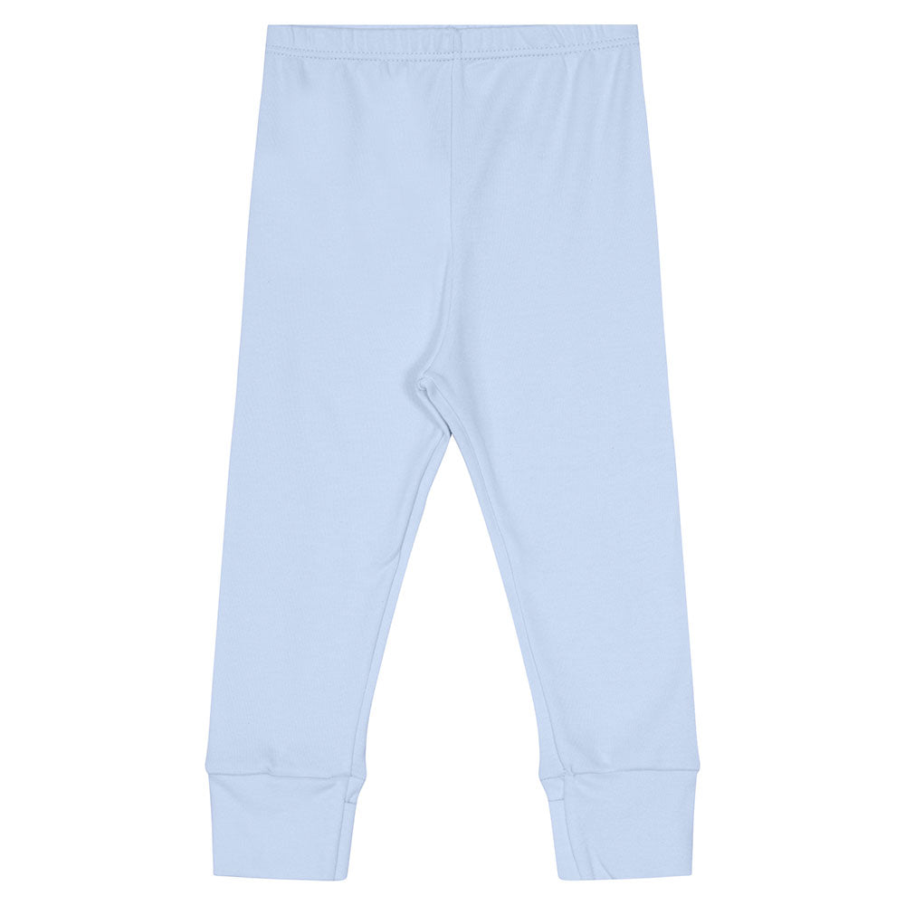 Calça / Mijão Vira Pé Bebê Liso Em Suedine - Kiko Baby