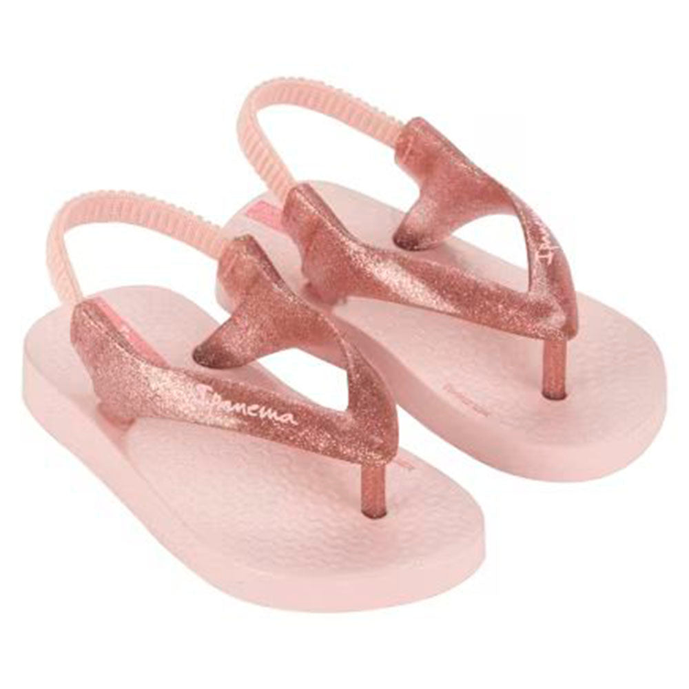 Chinelo de Dedo Menina Baby Classic Glitter Rosa - Ipanema