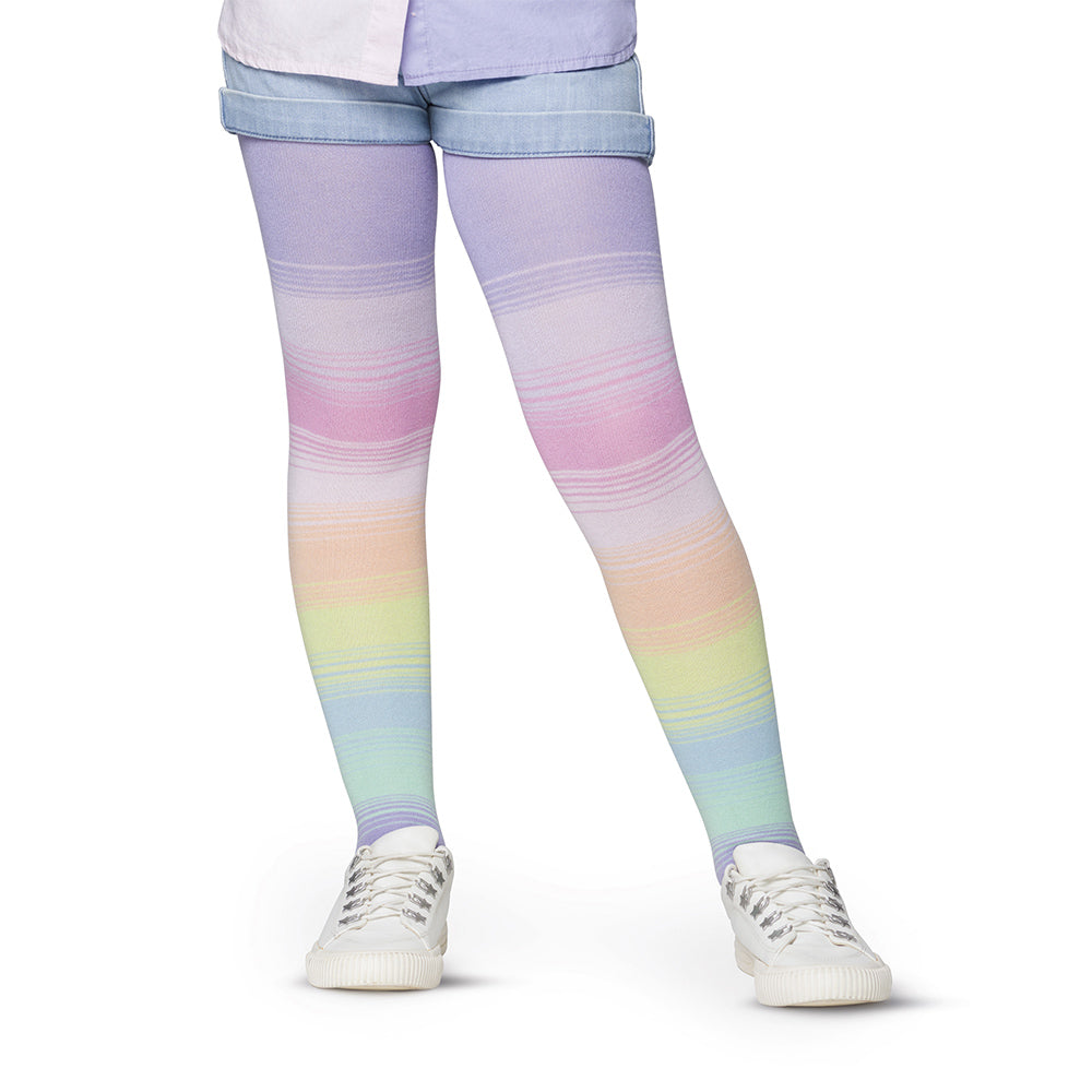 Meia-Calça Fio 80 Infantil Menina Algodão Estampada - Selene