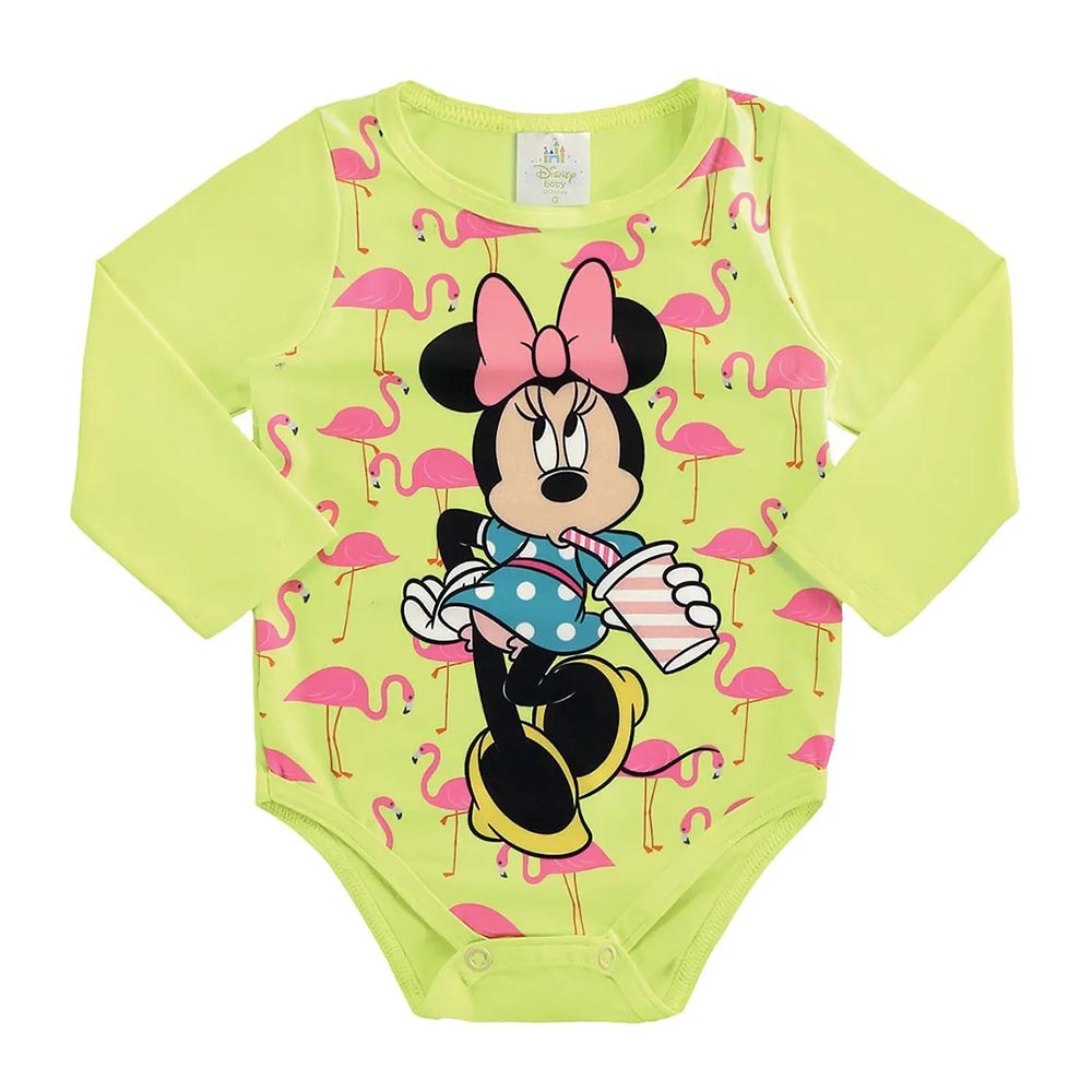 Body Praia e Piscina Com Proteção UV 50+ Minnie  - Marlan