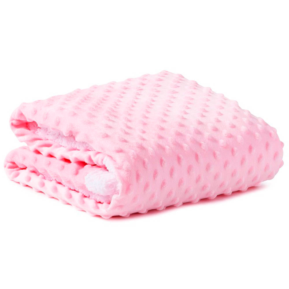 Manta Pipoquinha Sherpa Dupla Face Bebê - Loani Presentes